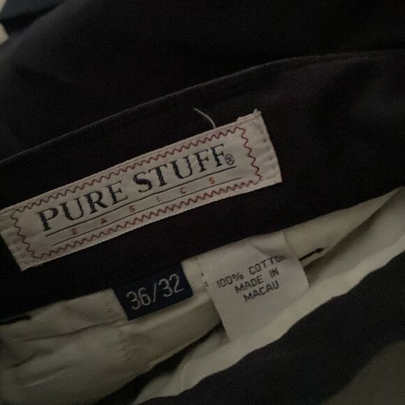 Pure Stuff Men's Black Pants. Size 36/32 - Picture 4 of 4